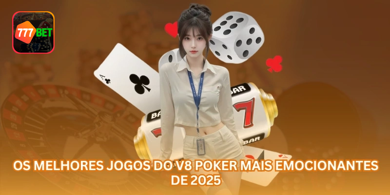 Principais jogos encontrados no V8 Poker