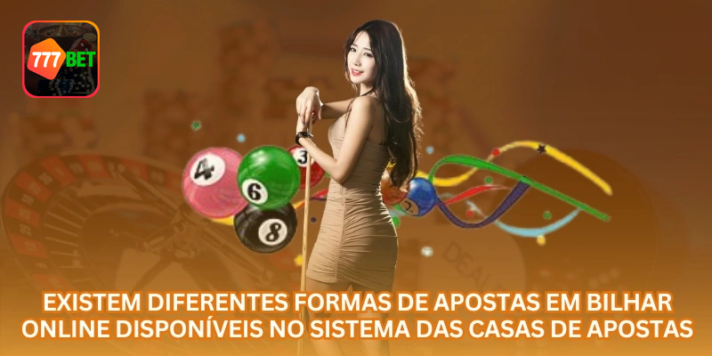 Principais tipos de apostas em bilhar